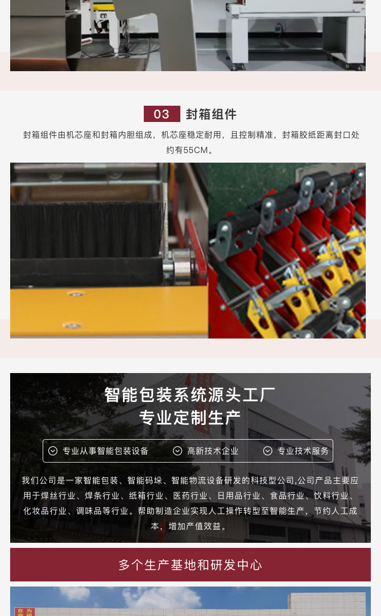 折蓋封箱機(jī)高新技術(shù)企業(yè)