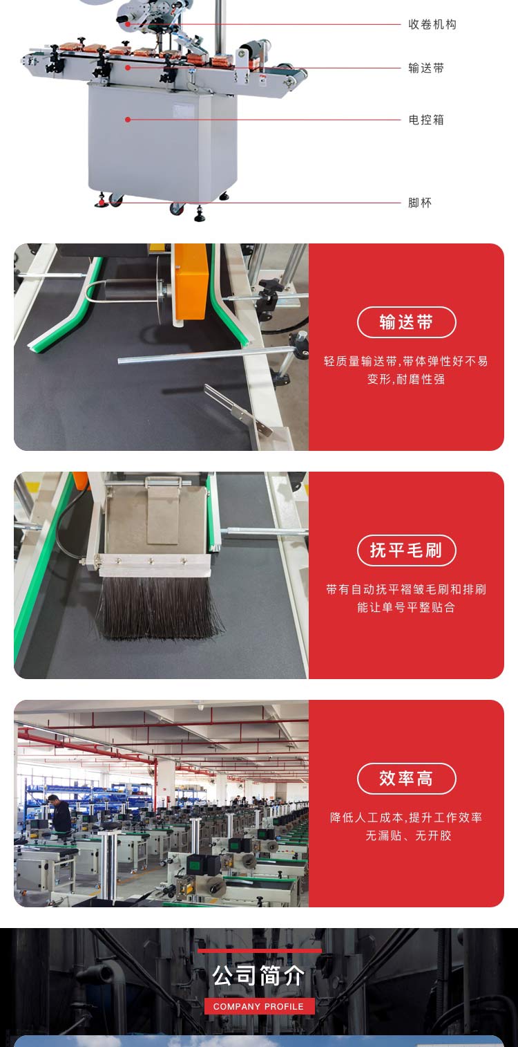 上貼式貼標機制造商