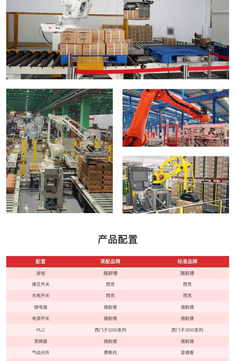 焊絲焊條碼垛機